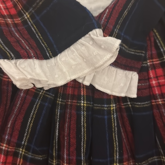 Trish Scully child size 4 Holiday tartan plaid dress - Picture 3 of 6